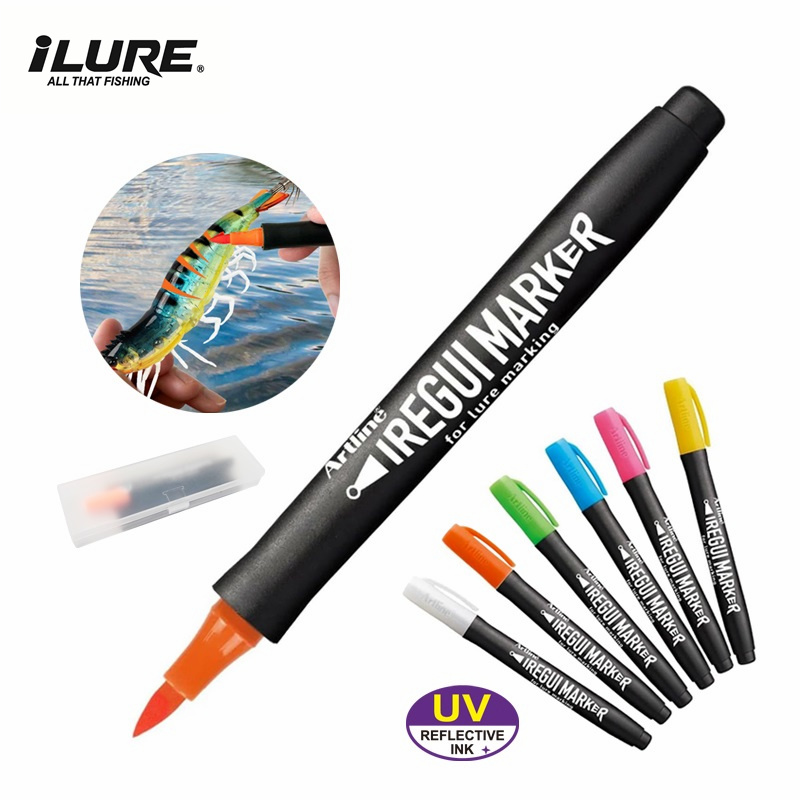 Soft Plastic Lure - Nuevo Lápiz de Pintura Fluorescente UV