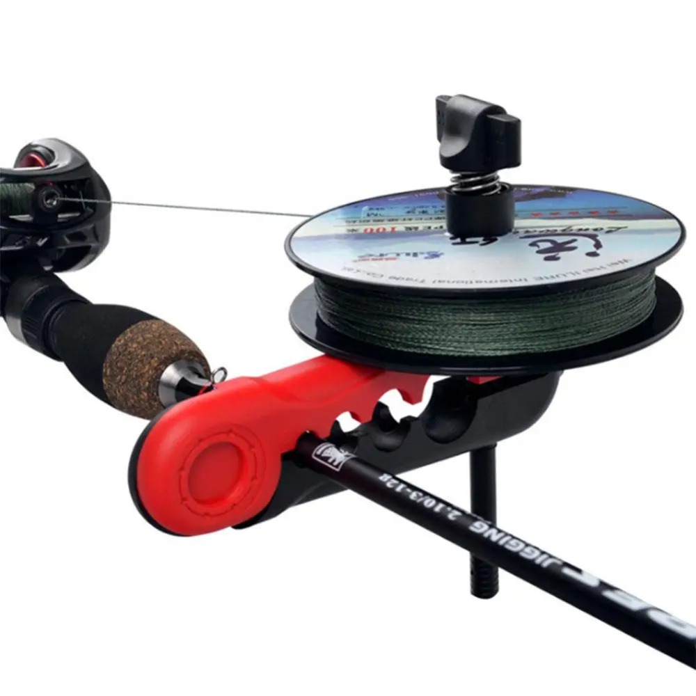 Spinning Reel - Enrollador de Línea de Pesca Portátil,