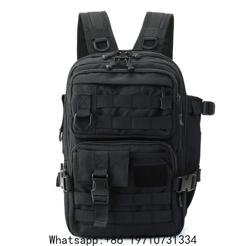 Fishing Backpack - Mochila Impermeable 1000D, Bolsa de Almacenamiento