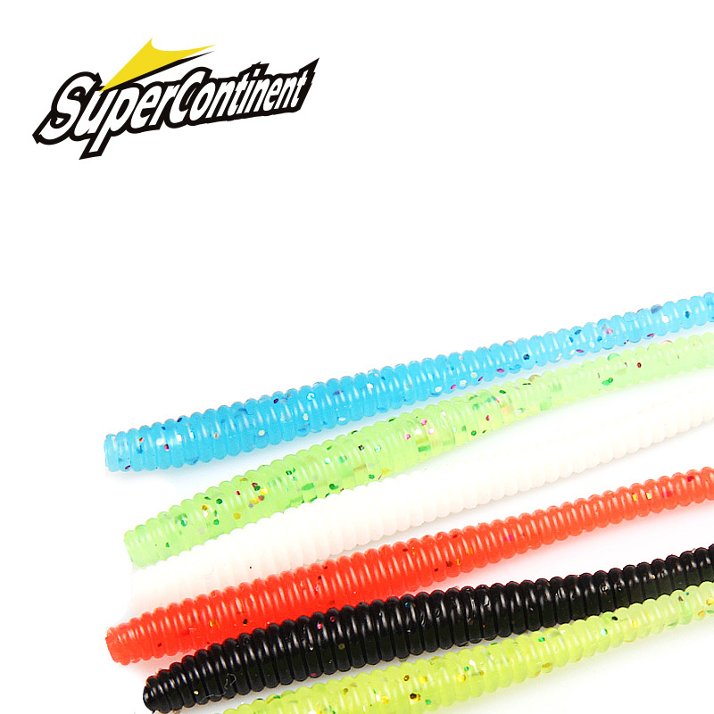 Soft Plastic Lure - Cebos blandos de gusano supercontinent de