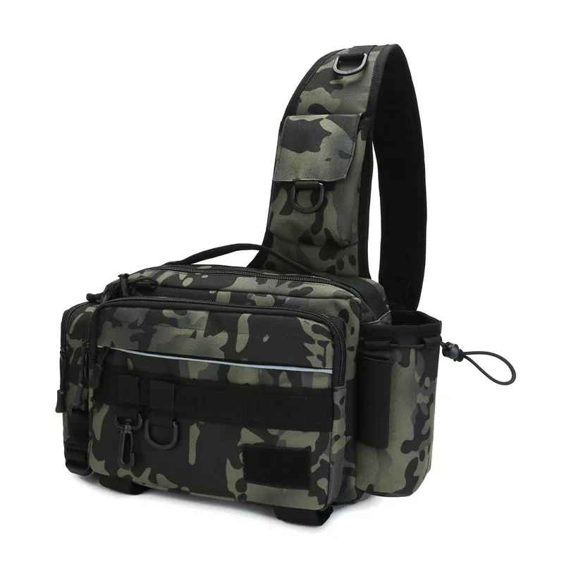 Fishing Backpack - Luya-riñonera multifuncional de gran capacidad, mochila