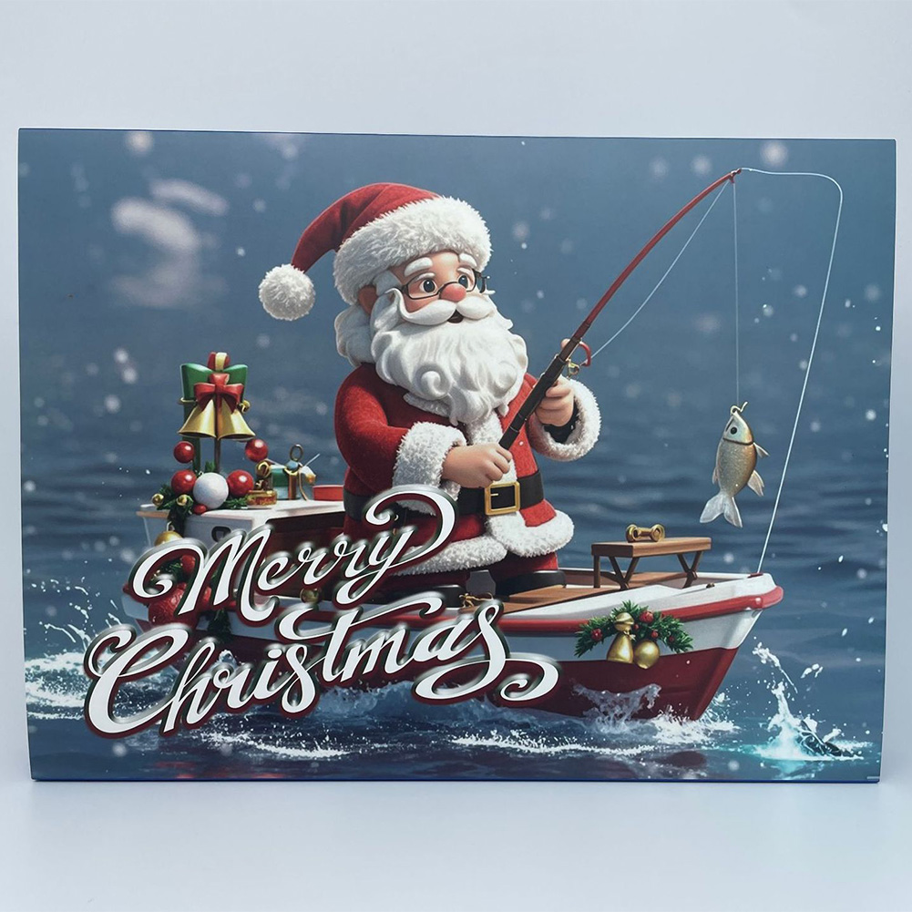 Tackle Box - Caja de Regalo de Pesca Navideña,
