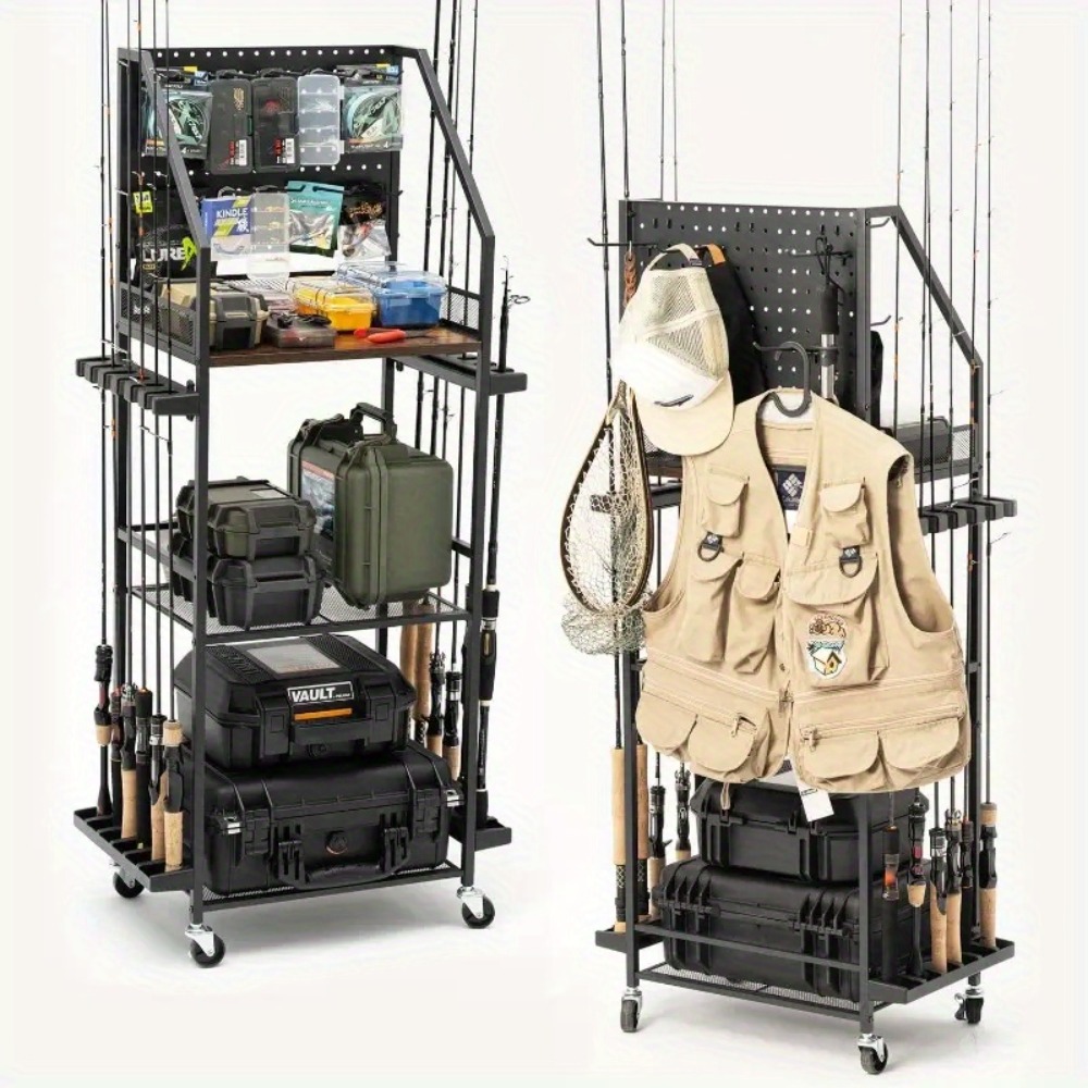 Tackle Box - Soportes para Cañas de Pescar para