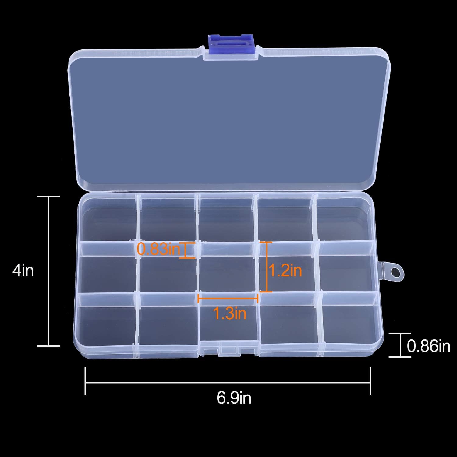 Caja de Almacenamiento de Plás - Tackle Box reseña y precio