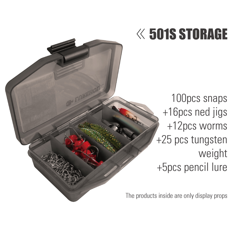 Caja de señuelos LUREHOLIC, ap - Soft Plastic Lure reseña y precio