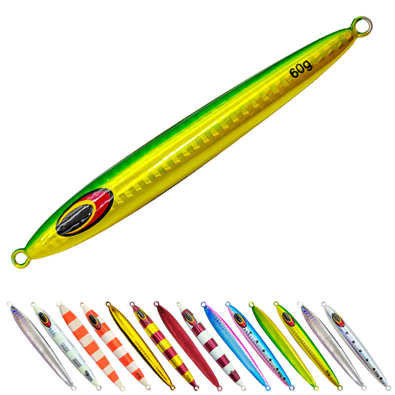 Japón 40g 60g 80g 100g cuchill - Fishing Equipment Japan reseña y precio