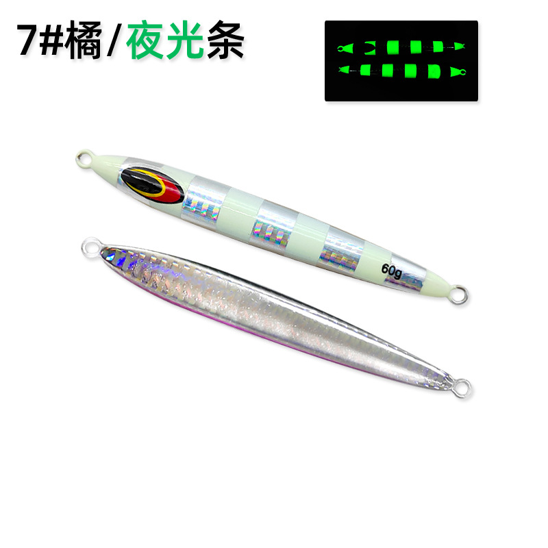 Japón 40g 60g 80g 100g cuchill - Fishing Equipment Japan reseña y precio