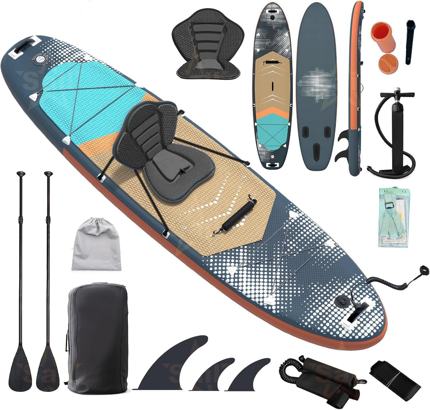 Tabla de Paddle Surf Inflable  - Fishing Backpack reseña y precio