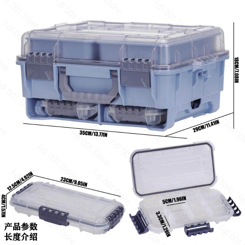 Caja de Pesca de Gran Capacida - Tackle Box reseña y precio