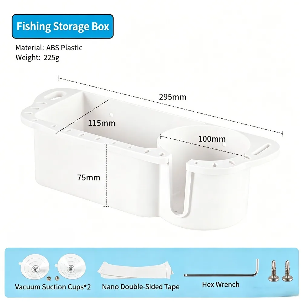 Contenedor de pesca ABS, caja  - Tackle Box reseña y precio