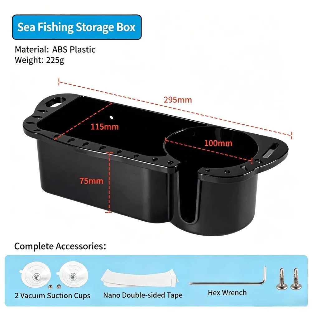 Contenedor de pesca ABS, caja  - Tackle Box reseña y precio