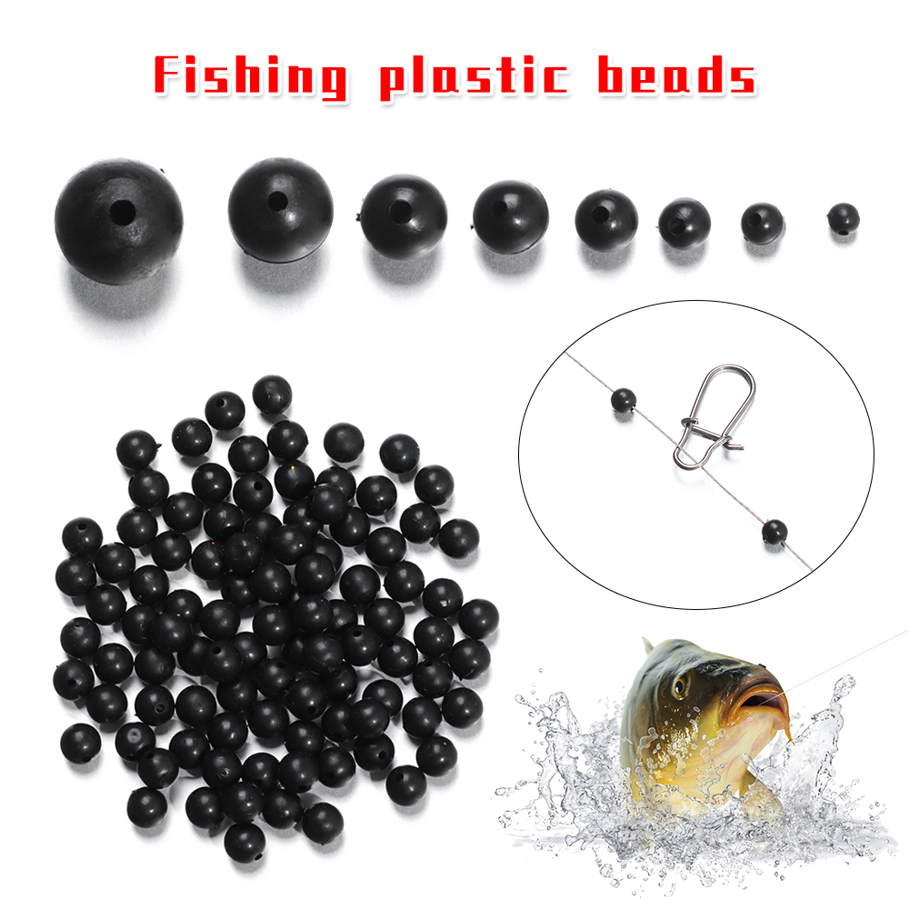 100 unids/lote cuentas de pesc - Soft Plastic Lure reseña y precio