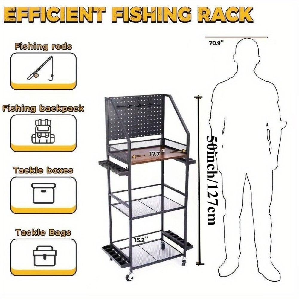 Soportes para Cañas de Pescar  - Tackle Box reseña y precio