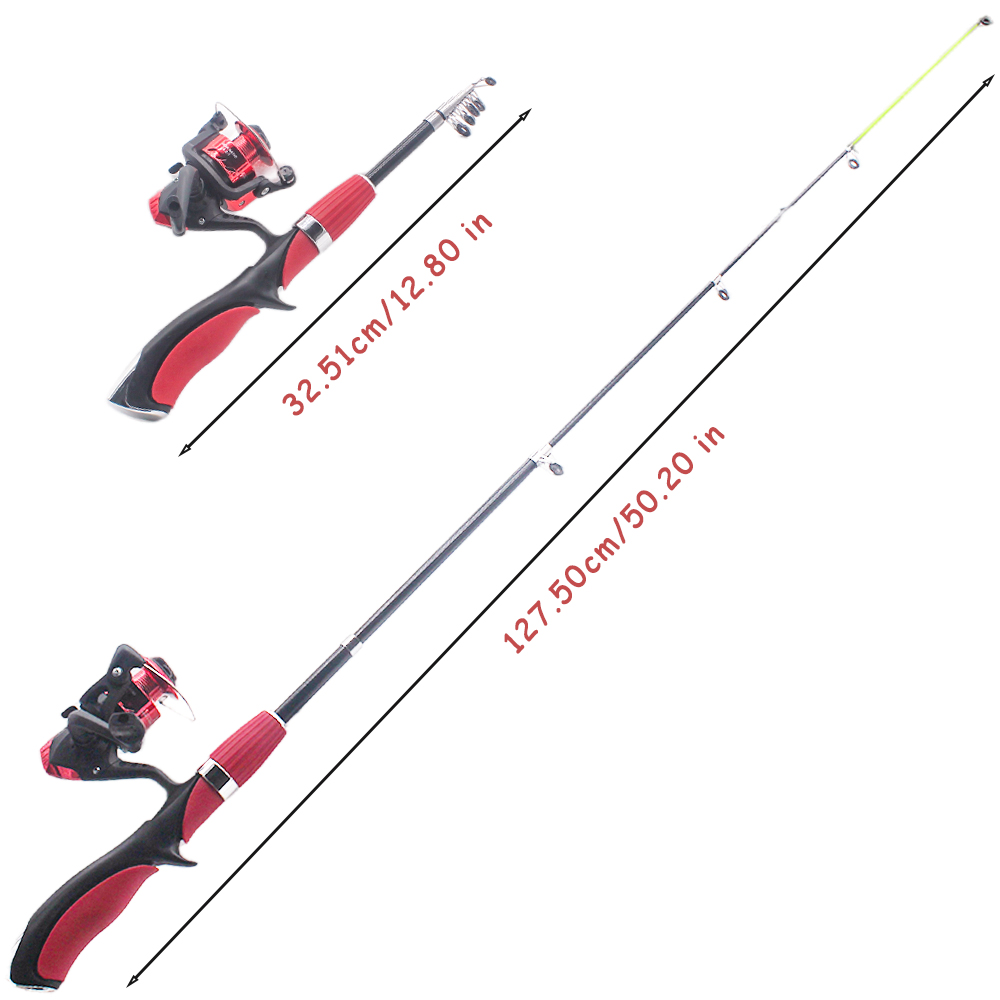 Juego de cañas de pescar para  - Fishing Equipment Kids reseña y precio