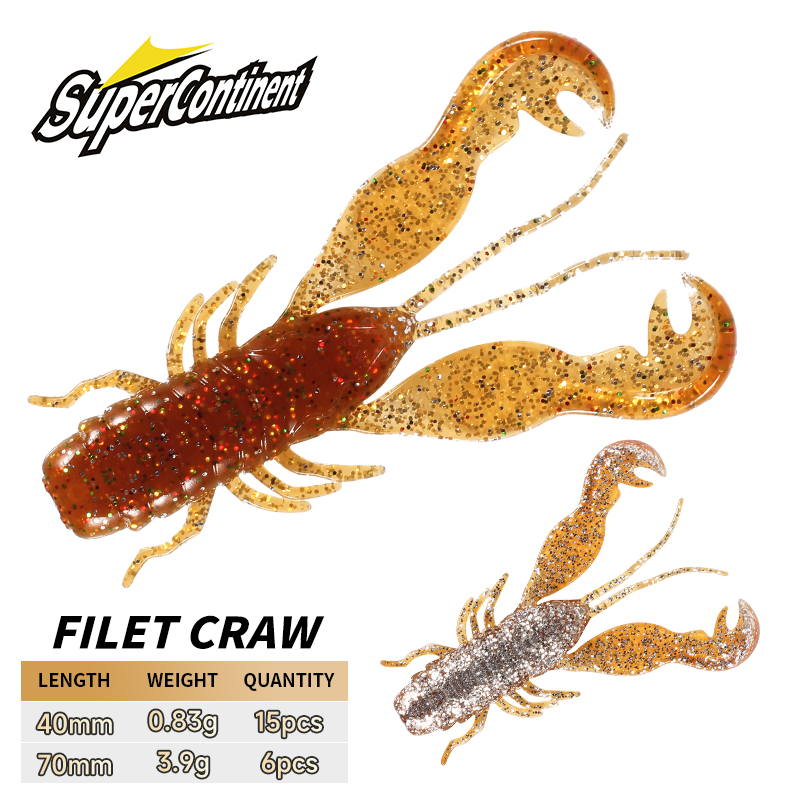 2023 supercontinente Filet Cra - Soft Plastic Lure reseña y precio